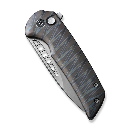 WE Knife Mini Malice Titanium Tigerstripes 6 WE Knife Mini Malice Titanium Tigerstripes - Image 4