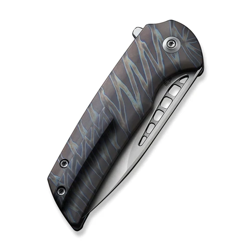 WE Knife Mini Malice Titanium Tigerstripes 7 WE Knife Mini Malice Titanium Tigerstripes - Image 5