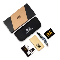 WE Knife Ignio Blue -KNIFE LOUNGE Sales weknife ignio flipper thumb hole knife black titanium handle 33 black stonewashed cpm 20cv blade satin flat we22042b 1 112700 600x 1