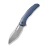 WE Knife Ignio Blue -KNIFE LOUNGE Sales weknife ignio flipper thumb hole knife blue titanium handle 33 stonewashed cpm 20cv blade we22042b 3 231937 600x